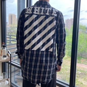 Off-White Logo Flannel